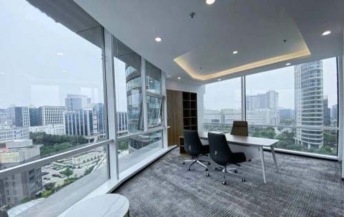 弘源总部广场实拍图2